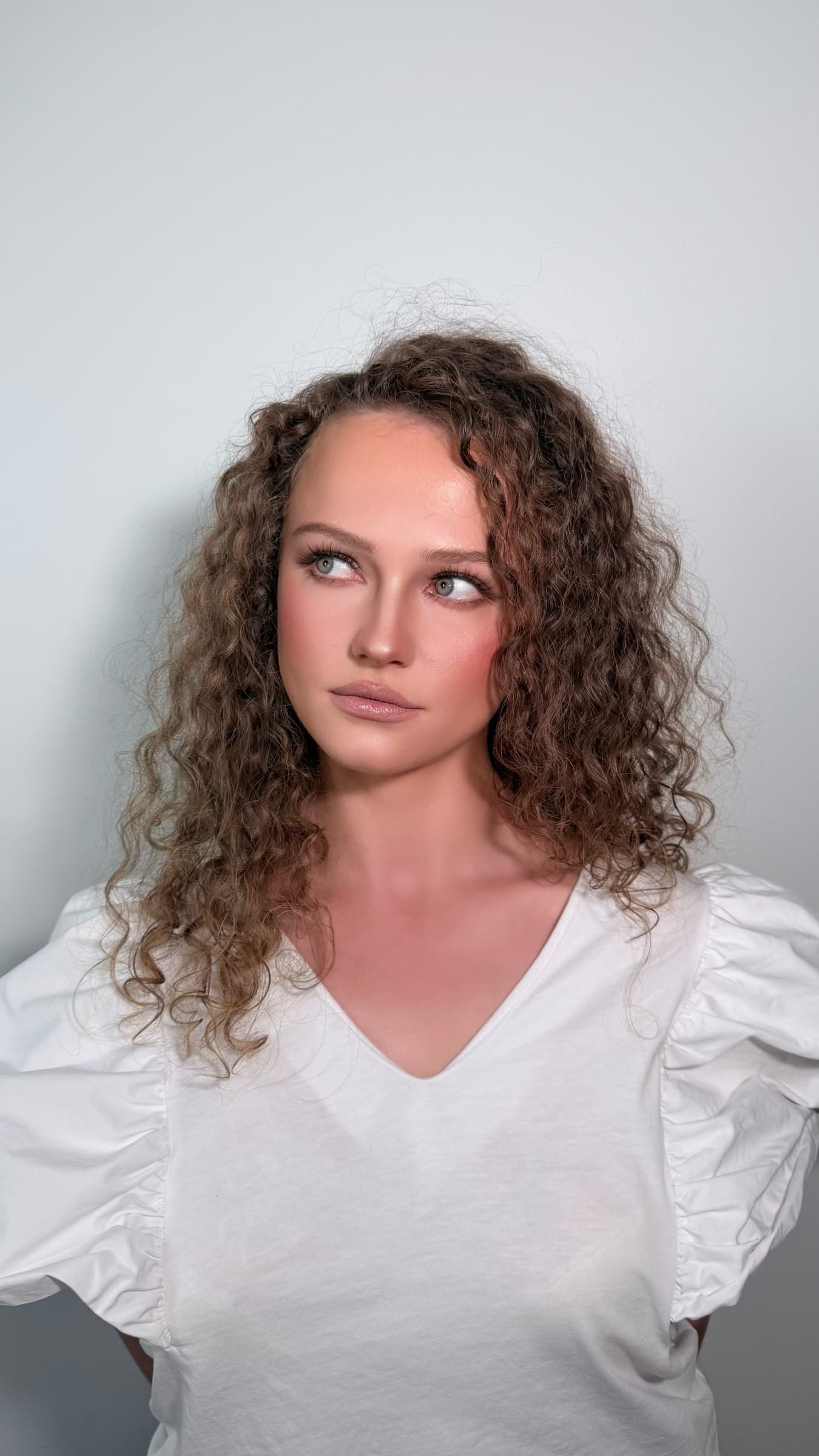 Modern makeup portrait